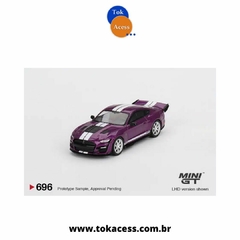 Miniatura 1:64 MINI GT - Shelby GT500 Dragon - Snake Concept - Roxo Metálico