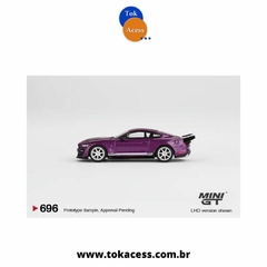 Miniatura 1:64 MINI GT - Shelby GT500 Dragon - Snake Concept - Roxo Metálico na internet