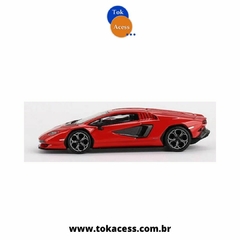 Miniatura 1:64 MINI GT - Lamborghini Countach LPI 800-4 - Rosso Mars Vermelha (720) na internet