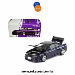 Miniatura 1:64 Pop Race - GTR Nismo 400R Roxo - PR64-51