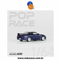 Miniatura 1:64 Pop Race - GTR Nismo 400R Roxo - PR64-51 - Tok Acess