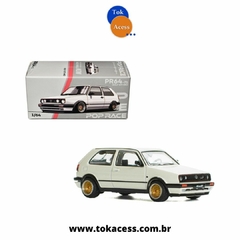 Miniatura 1:64 Pop Race - Golf GTI MK2 - PR64-71 - Branca