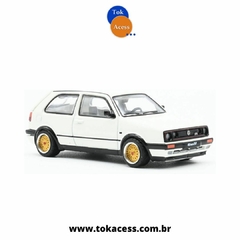 Miniatura 1:64 Pop Race - Golf GTI MK2 - PR64-71 - Branca - Tok Acess