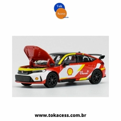 Miniatura 1:64 Pop Race - SHELL Honda Civic Type R FL5 - PR64-37 - Tok Acess