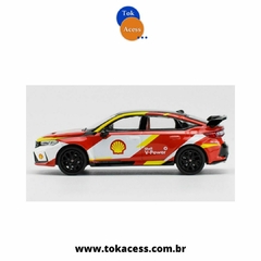 Miniatura 1:64 Pop Race - SHELL Honda Civic Type R FL5 - PR64-37 - loja online