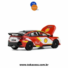 Imagem do Miniatura 1:64 Pop Race - SHELL Honda Civic Type R FL5 - PR64-37