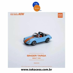 Miniatura 1:64 Pop Race - Porsche GULF Singer Targa - PR64-78 - comprar online