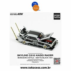 Miniatura 1:64 Pop Race - Skyline C210 Bosozoku Style - PR64-73 - comprar online