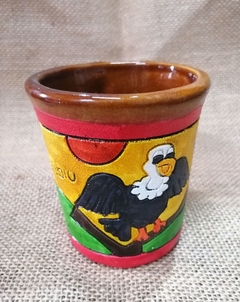 Vaso artesanal en ceramica