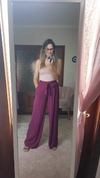 Calça Pantalona Cinto