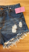 Shorts Jeans escuro