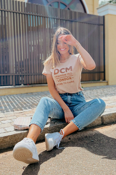 T-Shirt DCM Marrom Light - We Closet