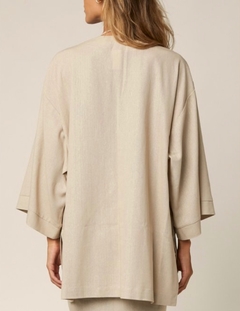 KIMONO LINHO NATURAL - comprar online