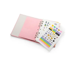 PLANNER ARGOLADO PINK STONE A5 - Essa Bossa é Nova