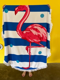 TOALHA FLAMINGO