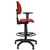 Cadeira Caixa Ergonômica NR17 Jserrano Vermelho com Braço - comprar online