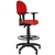 Cadeira Caixa Ergonômica NR17 Jserrano Vermelho com Braço