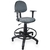 Cadeira Caixa Executiva Jserrano Cinza com Preto com Braço Regulável - Moveis para Escritório Curitiba | Cadeira de Escritório Paraná