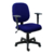 Cadeira Diretor Operativa Com Braço Regulável Tecido Azul com Preto - Moveis para Escritório Curitiba | Cadeira de Escritório Paraná