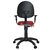 Cadeira Ergonômica NR17 Tecido Vermelho com Preto na internet