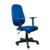 Cadeira Presidente Operativa Com Braço Regulável Tecido Azul com Preto - comprar online