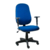 Cadeira Presidente Operativa Com Braço Regulável Tecido Azul com Preto - Moveis para Escritório Curitiba | Cadeira de Escritório Paraná