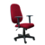 Cadeira Presidente Operativa Com Braço Regulável Tecido Vermelho - comprar online