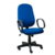 Cadeira Presidente Operativa Com Braço Tecido Azul com Preto - Moveis para Escritório Curitiba | Cadeira de Escritório Paraná