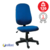 Cadeira Presidente Operativa Tecido Azul com Preto