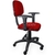 Cadeira Secretária Jserrano Vermelho Com Braço - comprar online
