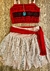 Vestido Infantil Cropped Princesa da Ilha