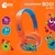 Fone De Ouvido Infantil Giratorios Oex Kids Boo Hp301 - 85db - Pêssego Joias