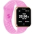 Smartwatch Champion Unissex CH50006R Pulseira de Silicone Rosa