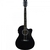 Violão Harmonics GE-21 Eletroacústico Aço Preto - comprar online