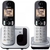 Telefone sem Fio com ID Base + Ramal KX-TGC212LB1 Cinza Panasonic