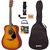 Kit de Violão Acústico Yamaha F310P TBS + Capa + Acessórios - loja online