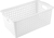 Cesto Plastico Organizador Branco Vonder 6105006000 - comprar online