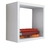 Nicho Decorativo 40x40x20 Cm Em Mdf Branco - comprar online