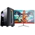 Pc Gamer One Concórdia Completo Com Monitor De 23.8'' Core i5 8GB HD 1TB Placa RX550 WiFi