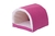 Cama Pet Para Cachorro Ou Gato Iglu Toca Sherpa Pink