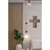 Cruz Santo Anjo Mdf Natural - comprar online