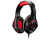 Headset gamer warrior rama p3+usb stereo adaptador p2 led vermelho - ph219