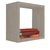 Nicho Decorativo 20x20x15 Cm Em Mdf Madeirado - loja online