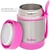 Pote Térmico Com Colher Rosa - Buba - comprar online