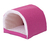 Cama Pet Para Cachorro Ou Gato Iglu Toca Sherpa Pink - loja online