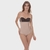 Cinta Pos Cirurgica Estilo Body Com Reforço Abdominal Gg Chocolate 60608 New Form