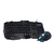 Combo Teclado E Mouse Gamer Com Fio Detalhes Azuis Multilaser - Tc195