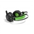 Headset Gamer Warrior Swan Usb+p2 Stereo Preto/verde Multilaser - Ph225 na internet