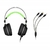 Headset Gamer Warrior Swan Usb+p2 Stereo Preto/verde Multilaser - Ph225 - loja online