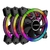 Warrior Cedric Kit 3 Cooler 120mm Rgb Com Controle Multilaser - Ga184 - Info Services Tecnologia